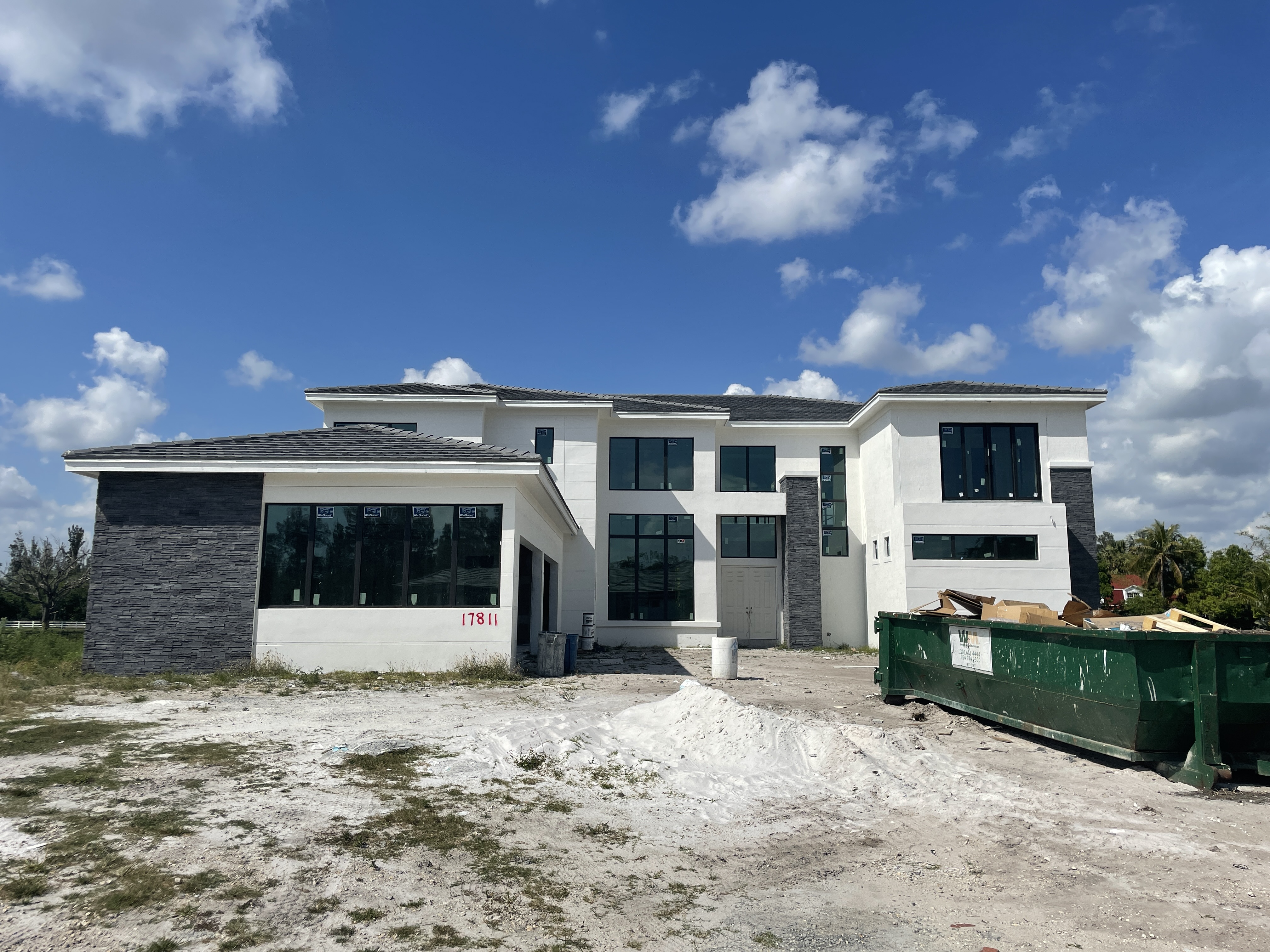 Residential stucco home